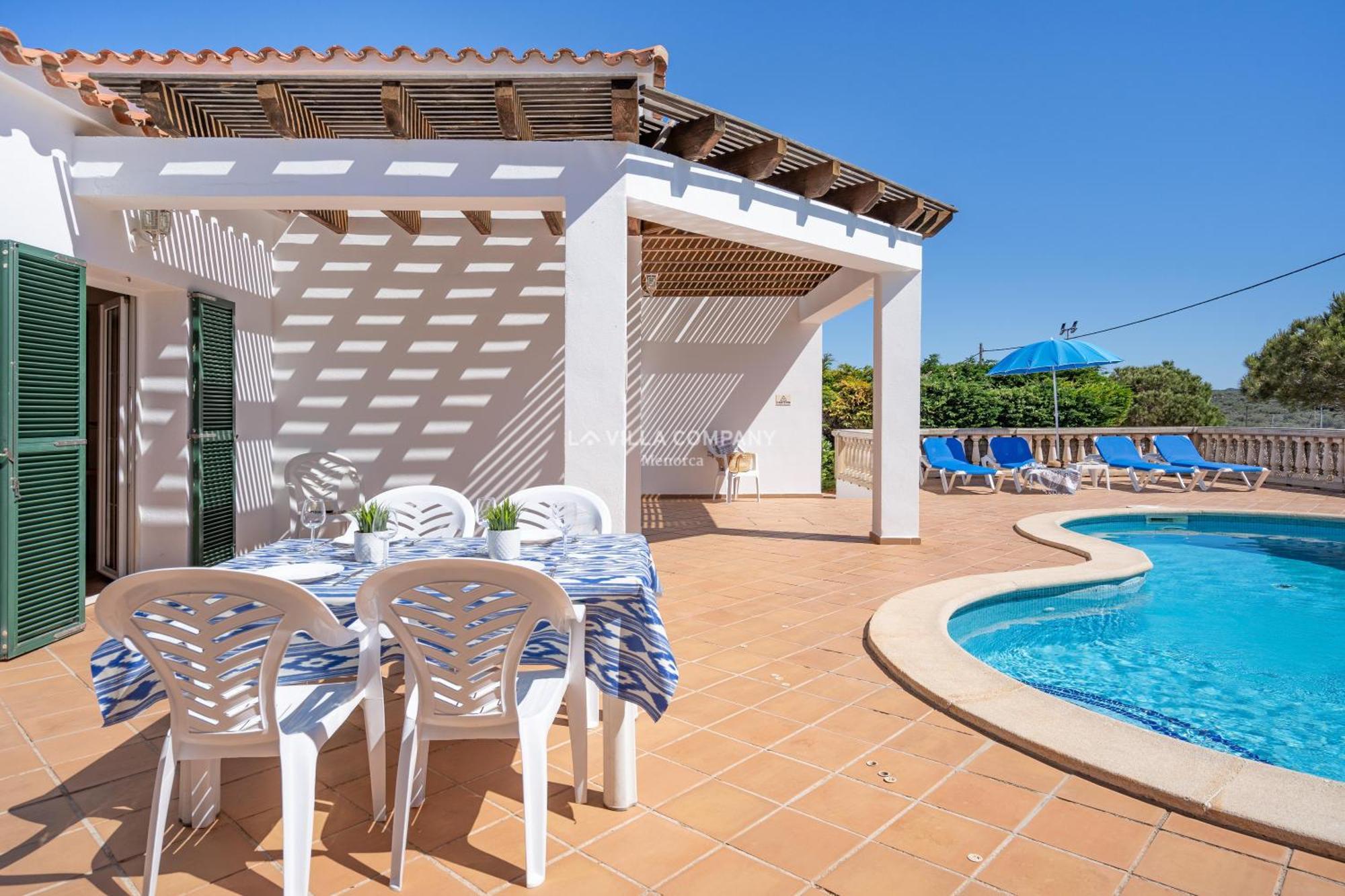 Villa Cassia Cala En Porter  Exterior foto
