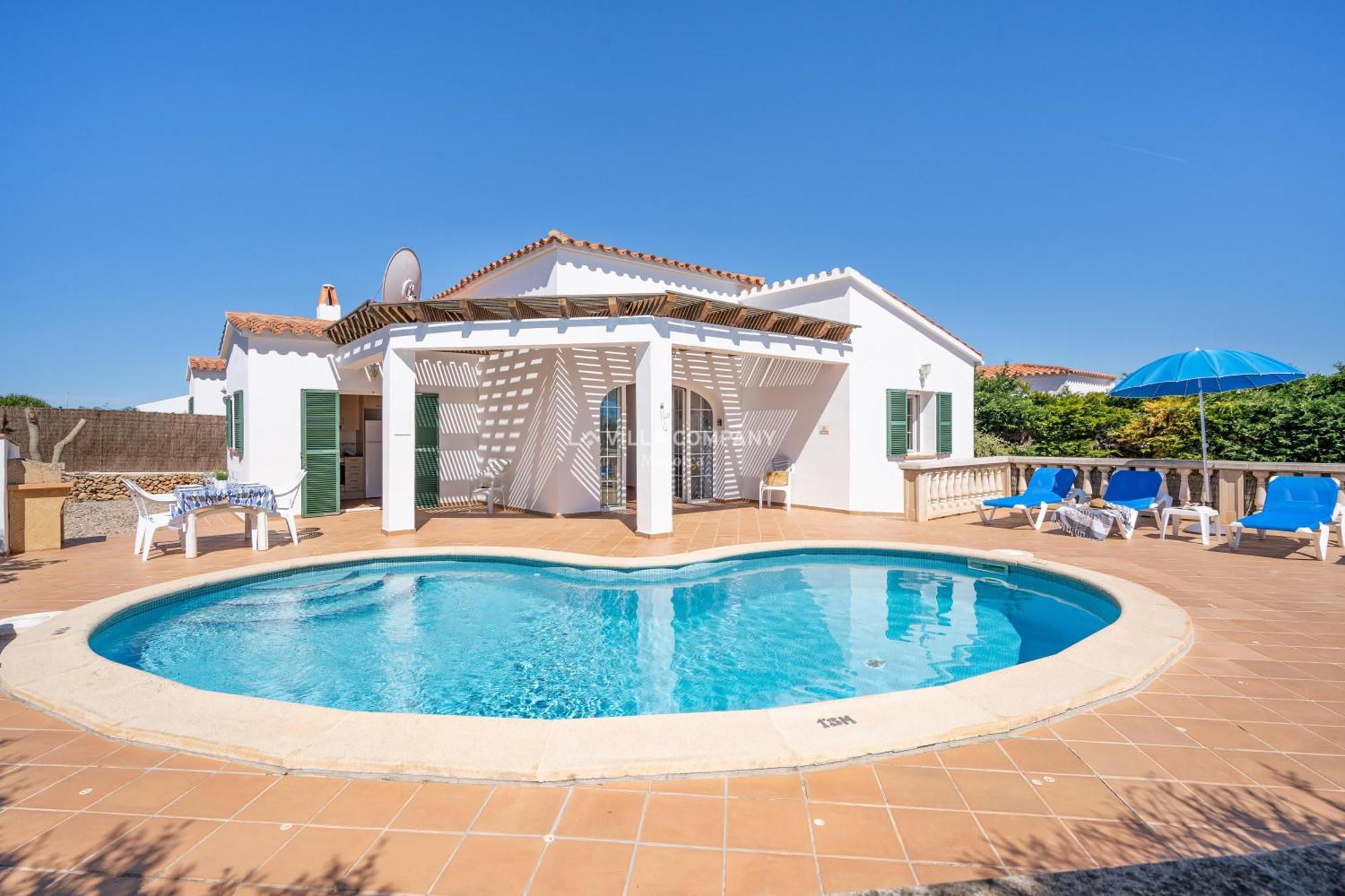 Villa Cassia Cala En Porter  Exterior foto